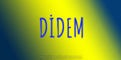Didem1 - ait Kullan�c� Resmi (Avatar)